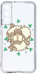 Husa Bestcase comp cu Samsung Galaxy S21 FE Rabbits - Lambs 2MM Soft Silicon prot cam T 692 