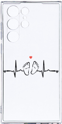 Husa Bestcase comp cu Samsung Galaxy S22 Ultra My Little Love 2MM Soft Silicon prot cam T 966 