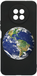 Husa Bestcase compatibila cu Honor 50 Lite Earth 0.8MM Slim prot cam Negru c-B 947 