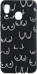 Husa Bestcase compatibila cu Huawei P Smart 2019 Boobs 0.8MM Slim Negru B 1065 