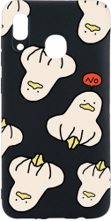 Husa Bestcase compatibila cu Huawei P Smart 2019 Duck Pattern 0.8MM Slim Negru B 1015 