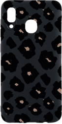 Husa Bestcase compatibila cu Huawei P Smart 2019 Leopard Pattern 0.8MM Slim Negru B 1037 