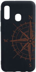Husa Bestcase compatibila cu Huawei P30 Lite Compass 0.8MM Slim Negru B 971 