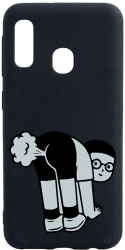 Husa Bestcase compatibila cu Huawei P30 Lite Farting 0.8MM Slim Negru B 980 