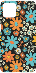 Husa Bestcase compatibila cu Vivo Y01 Spring Flowers 0.8MM Slim Negru B 967 