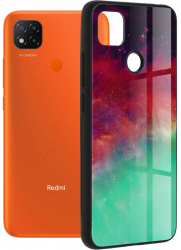 Husa pentru Xiaomi Redmi 9C Redmi 9C NFC Glaze Series Techsuit Fiery Ocean 