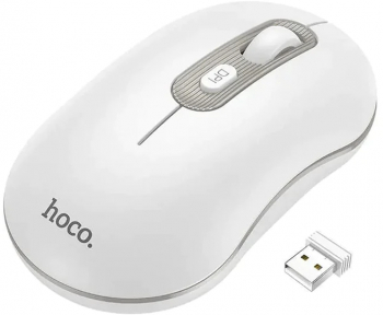 Mouse Wireless 1000-1600 DPI Hoco GM21 Alb 