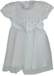 Rochita pentru fete Mini Junior 250-62A-3-luni-62-cm Alb 