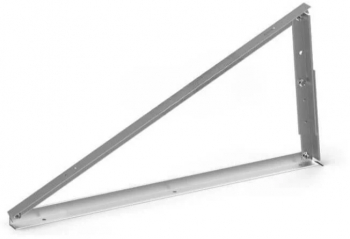 Suport fix triunghiular din aluminiu 1620x1550mm sectiune profil aluminiu in forma de L 