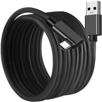 Cablu date USB 3.2 Type C lungime 5 metri Negru 