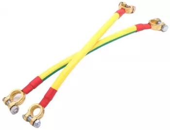 Set de 2 bucati cablu punte pentru legatura intre baterii lungime 30 cm 