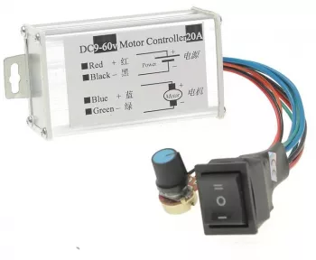 Controler de motor PWM 9-60V 20A 0-1200W OKN515-16 