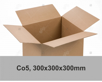 Cutie carton ondulat natur CO5 300x300x300 mm 