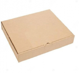 Cutii pentru pizza din carton microondul nature 325x325x35 mm 