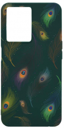 Husa BestCase Compatibila Cu OPPO A57s Flower 0.8MM Slim Forest Green FG 152 