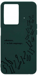 Husa BestCase Compatibila Cu OPPO A57s Im Late Always 0.8MM Slim Forest Green FG 141 