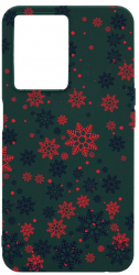 Husa BestCase Compatibila Cu OPPO A57s Snow 0.8MM Slim Forest Green FG 154 