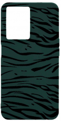 Husa BestCase Compatibila Cu OPPO A57s Zebra 0.8MM Slim Forest Green FG 134 