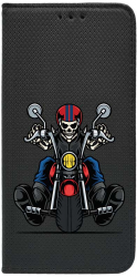 Husa Bestcase compatibila cu Samsung Galaxy A32 4G 2021 biker Inchidere Magnetica Flip Case FLb 822 