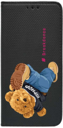 Husa Bestcase compatibila cu Samsung Galaxy A32 4G 2021 breakdance - Teddy Bear Inchidere Magnetica Flip Case FLb 924 