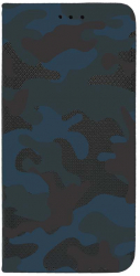 Husa Bestcase compatibila cu Samsung Galaxy A32 4G 2021 Camouflage Inchidere Magnetica Flip Case FLb 789 