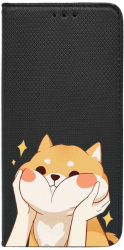 Husa Bestcase compatibila cu Samsung Galaxy A22 5G Emoji - Sweet Cat Inchidere Magnetica Flip Case FLb 596 