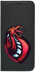 Husa Bestcase compatibila cu Samsung Galaxy A32 4G 2021 Gamers Lifestyle Inchidere Magnetica Flip Case FLb 289 
