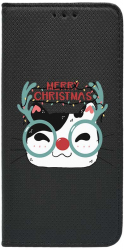 Husa Bestcase compatibila cu Samsung Galaxy A22 5G I Want To Be Rudolph Inchidere Magnetica Flip Case FLb 877 