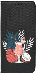 Husa Bestcase compatibila cu Samsung Galaxy A22 5G Summer Coktail Inchidere Magnetica Flip Case FLb 834 