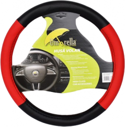 Husa volan negru si rosu Umbrella 