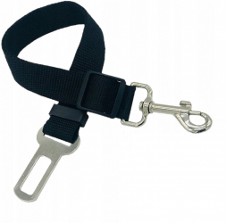 Lesa tip centura de siguranta pentru auto pentru caini si pisici 80 cm negru 