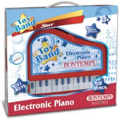 Pian electronic Bontempi 37 clape cu microfon 
