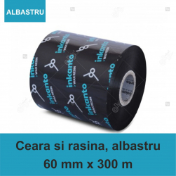 Ribon ARMOR Inkanto APR560B ceara si rasina waxresin albastru 60mmx300M OUT 