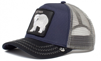 Sapca Goorin Brothers Trucker Iceberg Bleumarin 