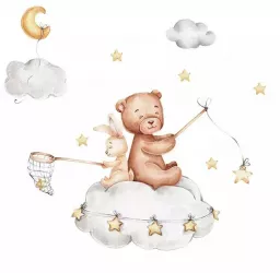 Sticker autocolant pentru perete ADM Beautiful Dreams 70x66 cm 
