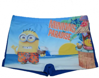 Boxeri de baie baieti Minions Sun City DQE1818-104 Albastru 