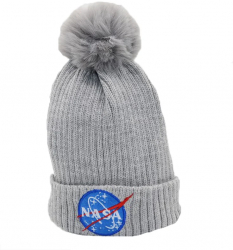 Caciula pentru baieti E Plus M Nasa 355526-2 Gri 