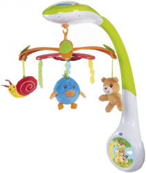 Carusel muzical cu proiectie pentru copii Chicco R104604 Multicolor 