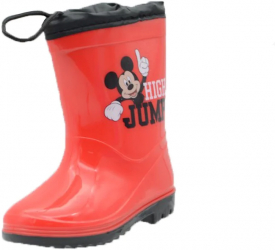 Cizme din cauciuc pentru baieti E Plus M Mickey Mouse 55063-31-32 Rosu 