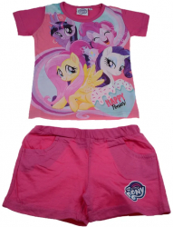 Compleu 2 piese de vara fete My Little Poney Setino 970-008F-116 Multicolor 