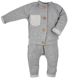Compleu 2 piese pentru copii Koala Guziczek 07-061G-86 Gri 