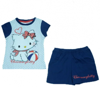 Compleu 2 piese pentru fete Charmmy Kitty Setino V13F2005-B-104 Multicolor 