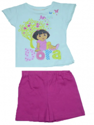 Compleu 2 piese de vara pentru fete Disney NT04-A 88 cm Multicolor 