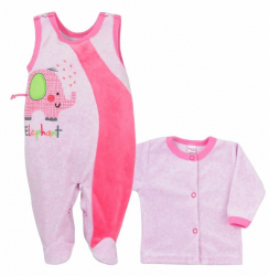 Compleu 2 piese pentru fete Dumbo Koala 05-412R-74-cm Roz 