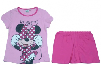 Compleu 2 piese pentru fete minnie Mouse Disney OE2031-128 Roz 
