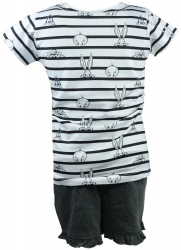 Compleu de vara 2 piese pentru fete E Plus M Looney Tunes 893860-146 Alb 