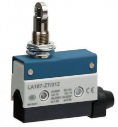 Comutator limitator de cursa cu rola pe ax metalic LA167-Z7 312