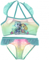 Costum de baie pentru fete E Plus M Paw Patrol CBF-01-110-116 Turcoaz 