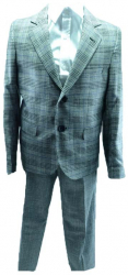 Costum elegant pentru baieti LA Kids LK-02-116 Gri 