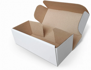 Cutie carton microondul alb 150x60x50mm 